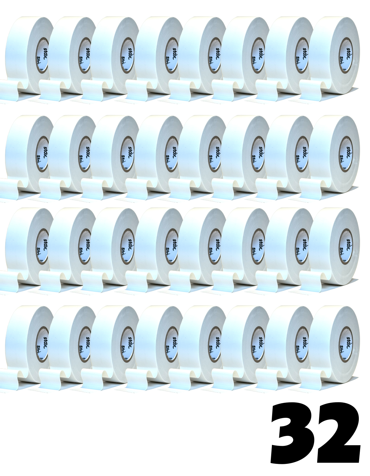 TAPE À PAD BLANC STOX