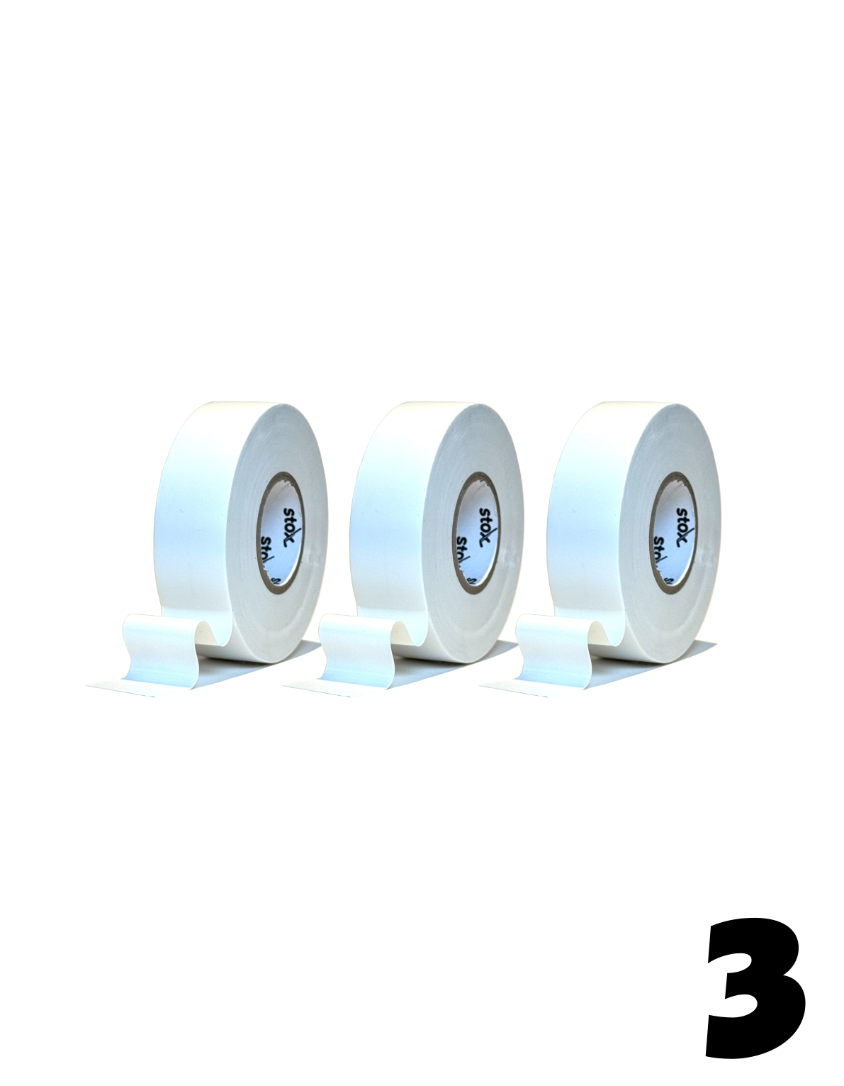 TAPE À PAD BLANC STOX